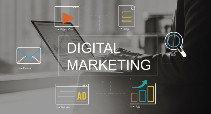 Digital Marketing concept image