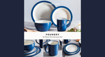 WIN! Barbary &#038; Oak Foundry Dinnerware Set