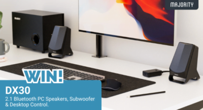 WIN! Majority DX30 Speakers, Subwoofer and Desktop Controller