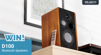 WIN! Majority D100 Bookshelf Speakers 