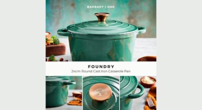 WIN! Barbary &#038; Oak Casserole Pan