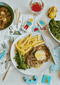 Steak and chips at Côte